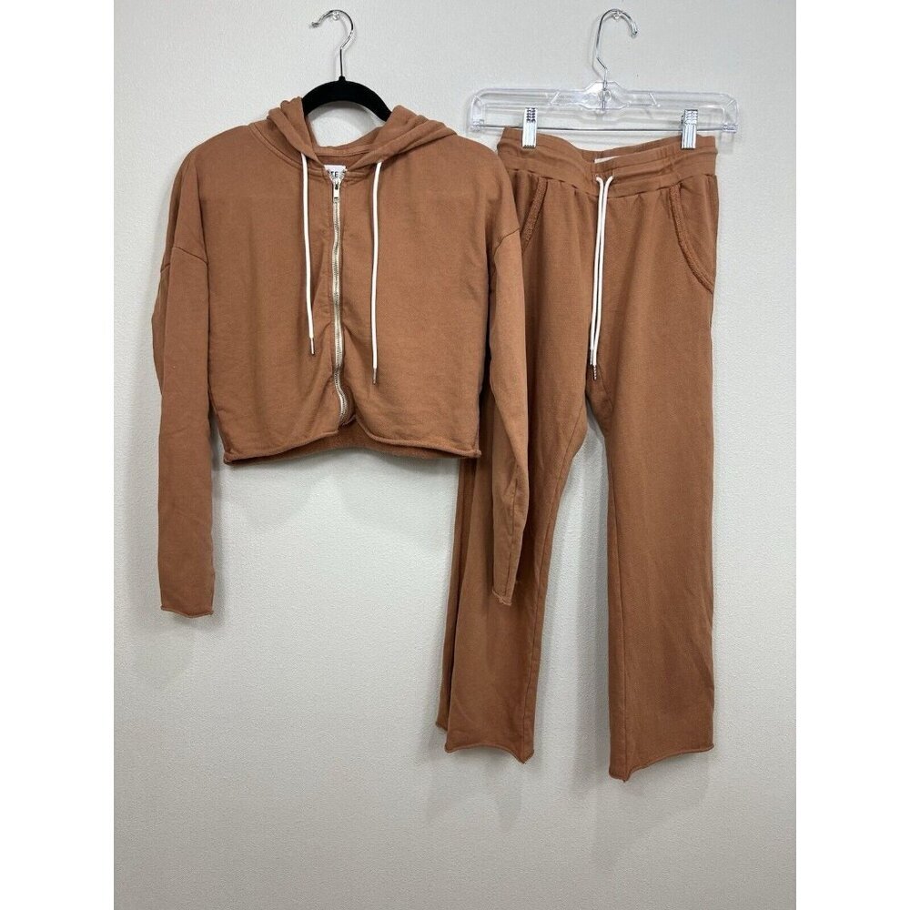 Mate the label XS Lewis Jogger Set cropped hoodie & Pants organic cotton